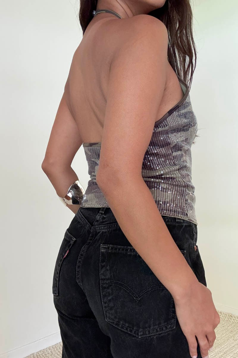 Dancing in Disguise Halter Top