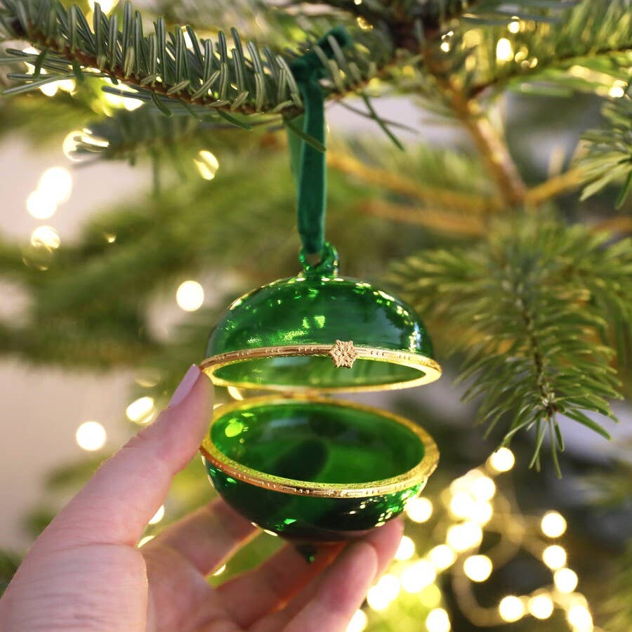 Evergreen Bauble Ornament