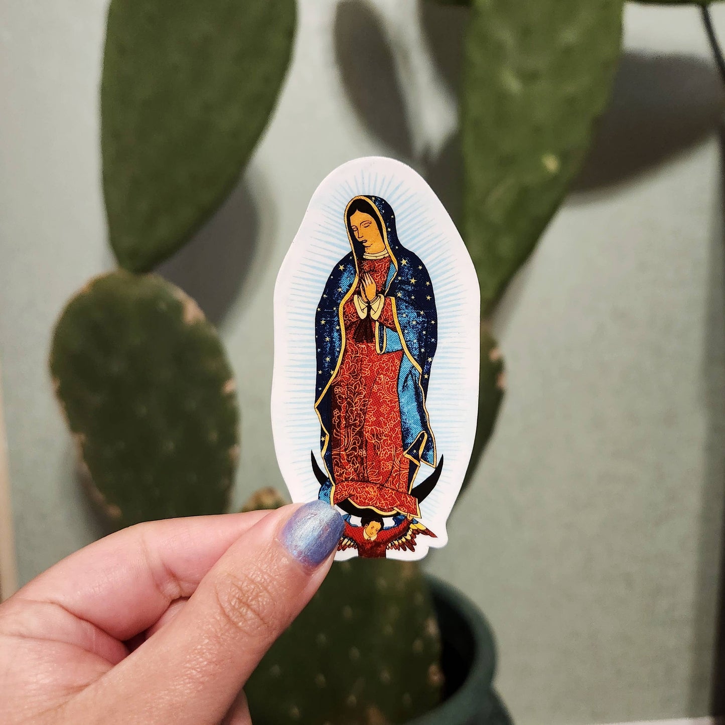 Mexican Virgen De Guadalupe | Vinyl Sticker