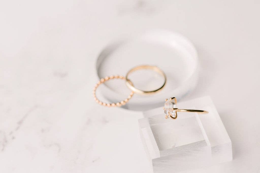 Heiress Herkimer Diamond Ring