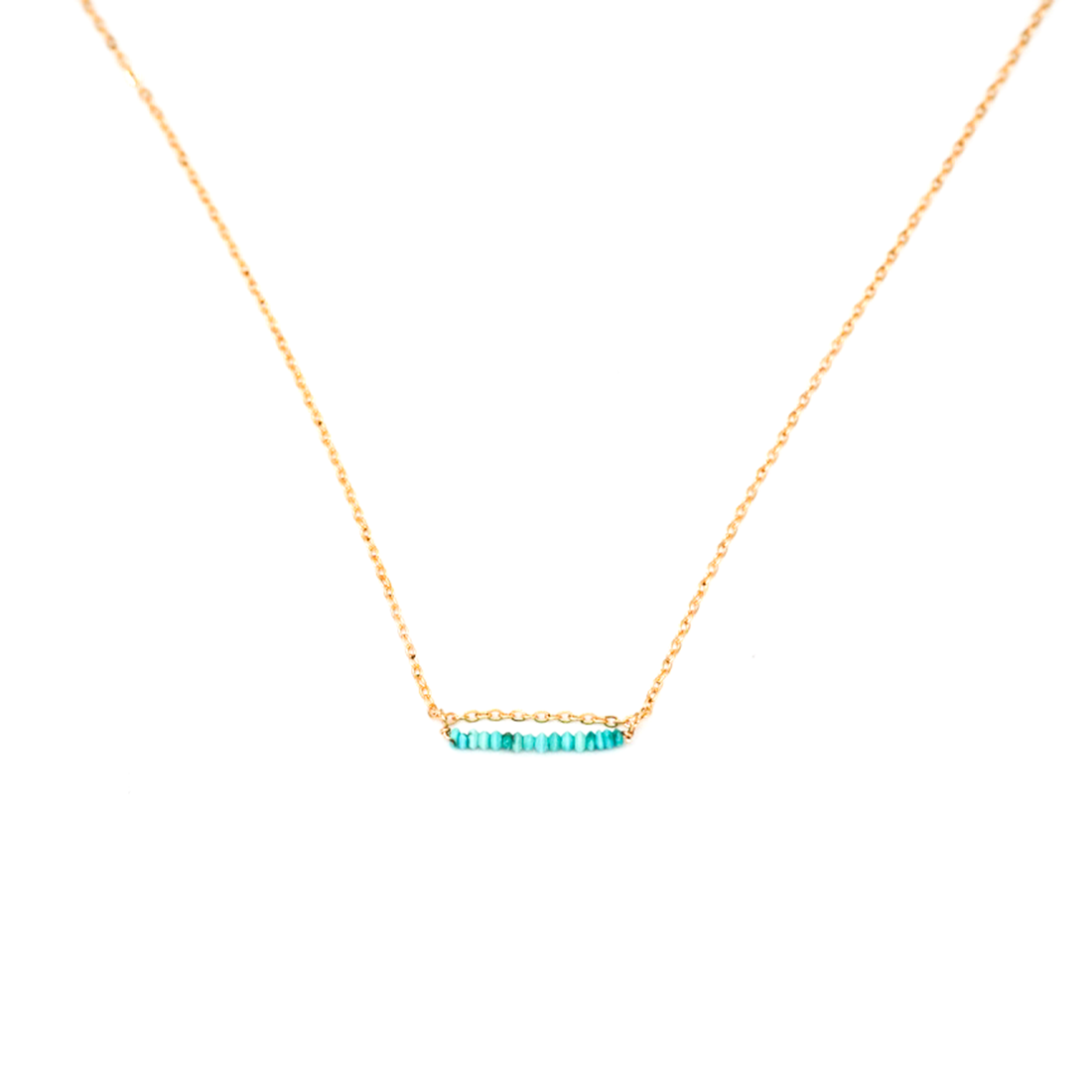 Turquoise Bead Necklace