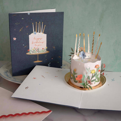 Cake with Candles | Pop-Up Birthday Card