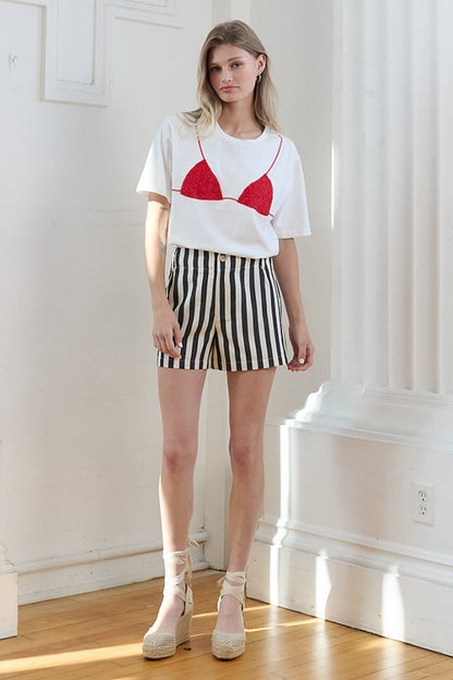Caviar Bikini Tee
