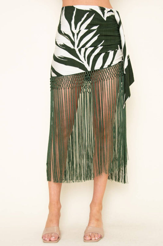 Amazonia Fringe Skirt