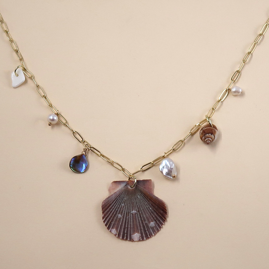 Calico Charm Necklace