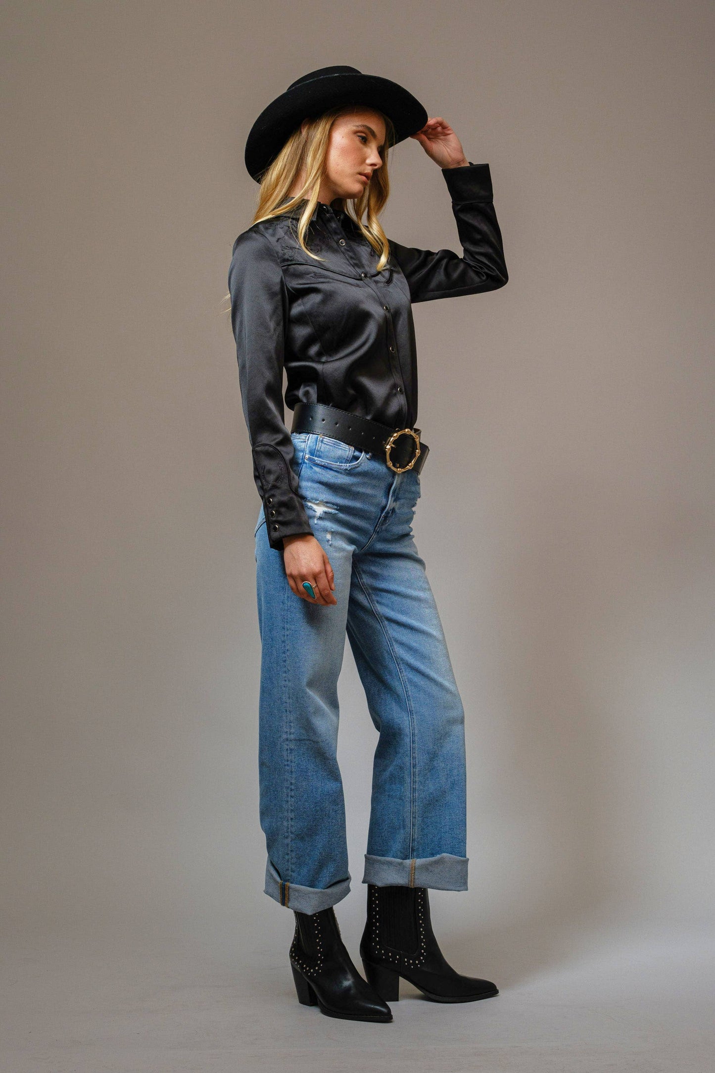 Western Star Satin Shirt