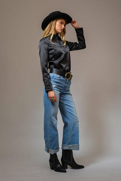 Western Star Satin Shirt