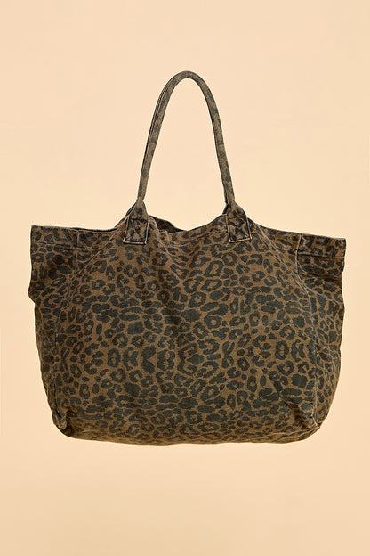 Leopard Carry-All Tote