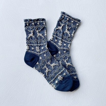 Christmas Sparkle Crew Socks
