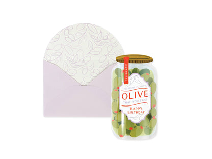 Olive Jar Birthday Card