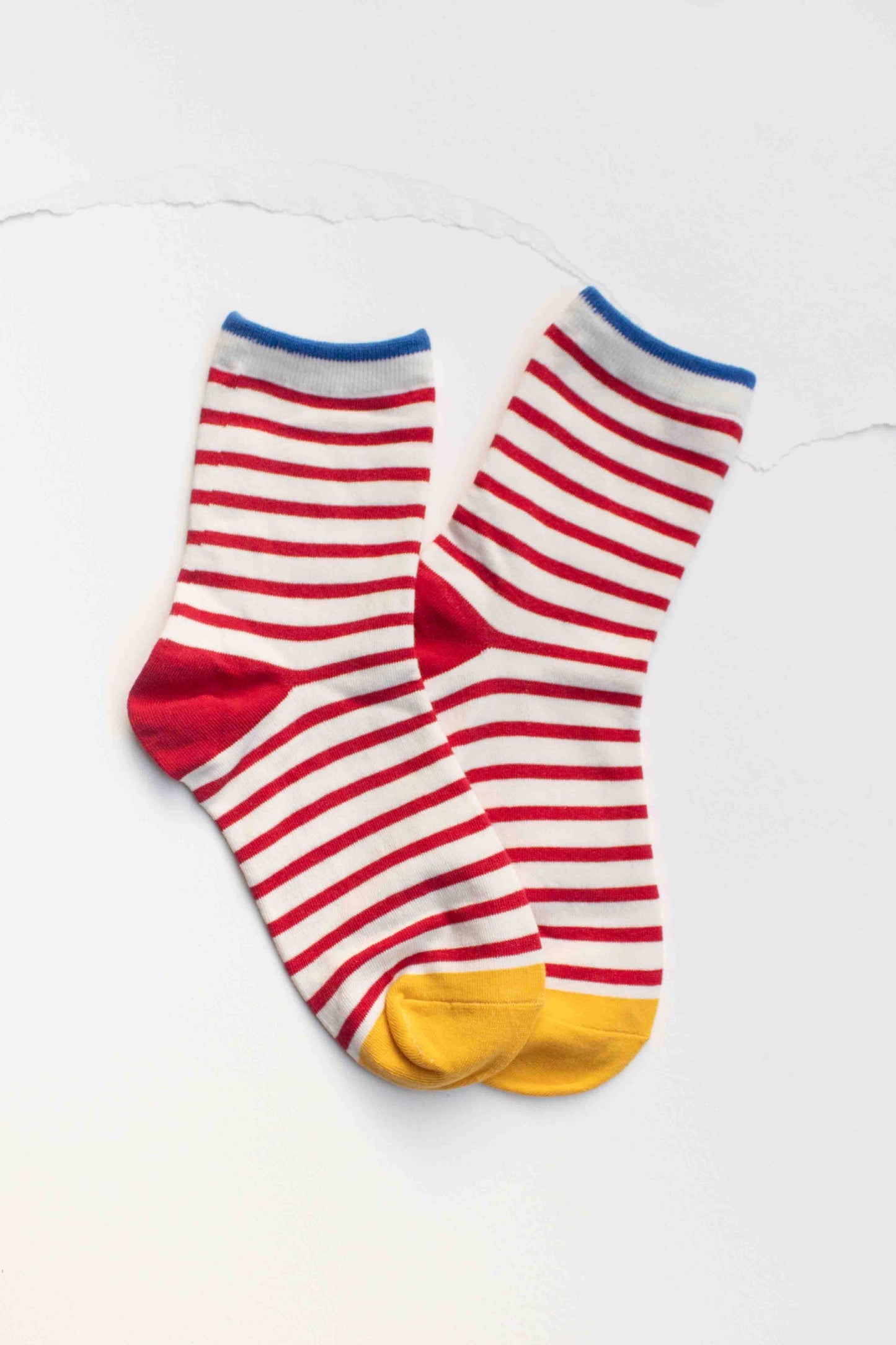 Duo Stripe Cotton Socks