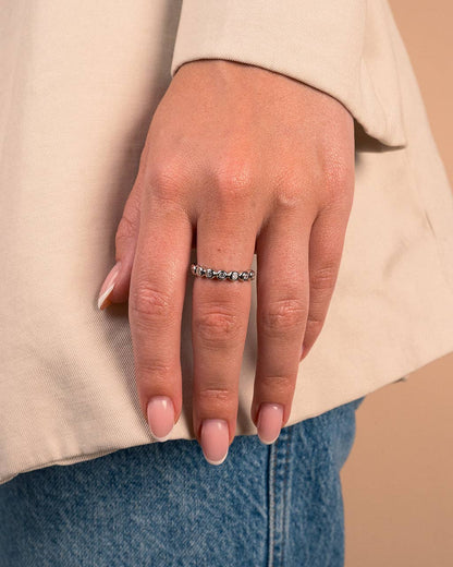 Brissa CZ Bezel Ring