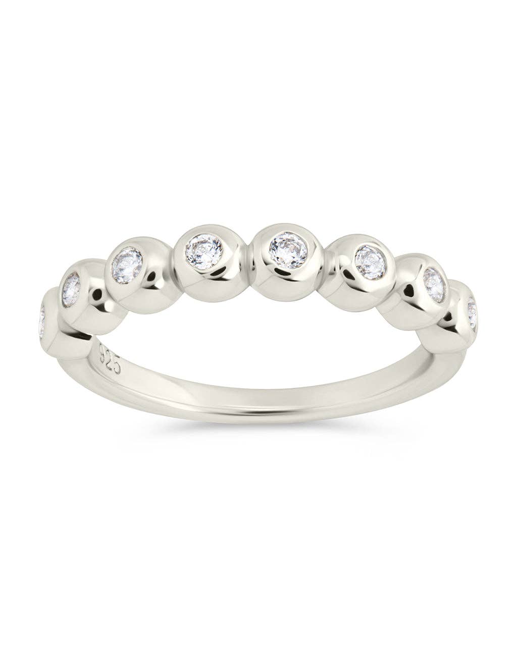 Brissa CZ Bezel Ring