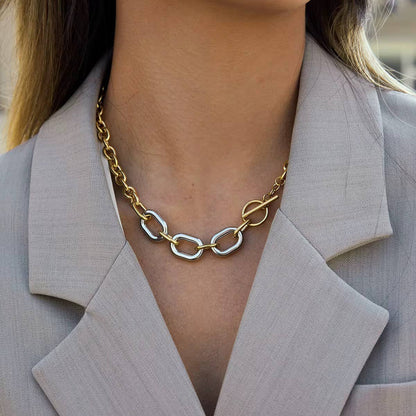 Arthur Mixed Metal Necklace