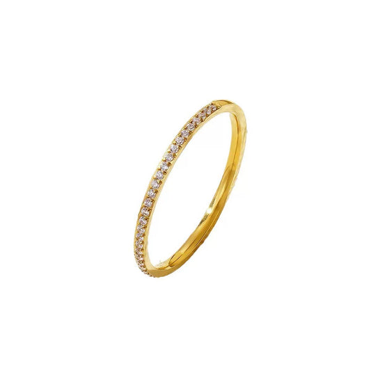 CZ Stacking Ring