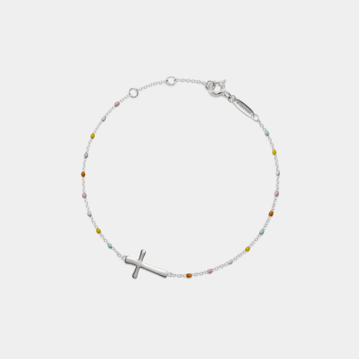 Colores Cross Anklet