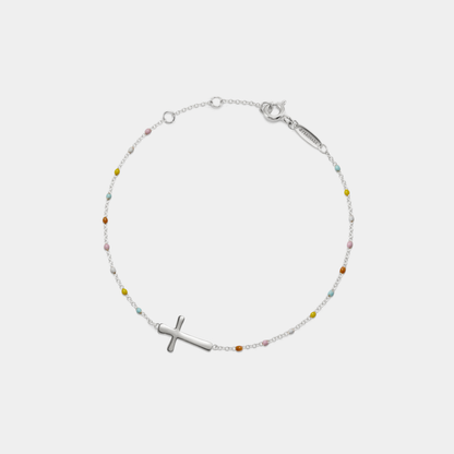 Colores Cross Anklet