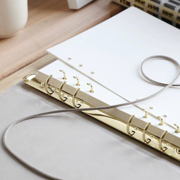 Leather Refillable Journal