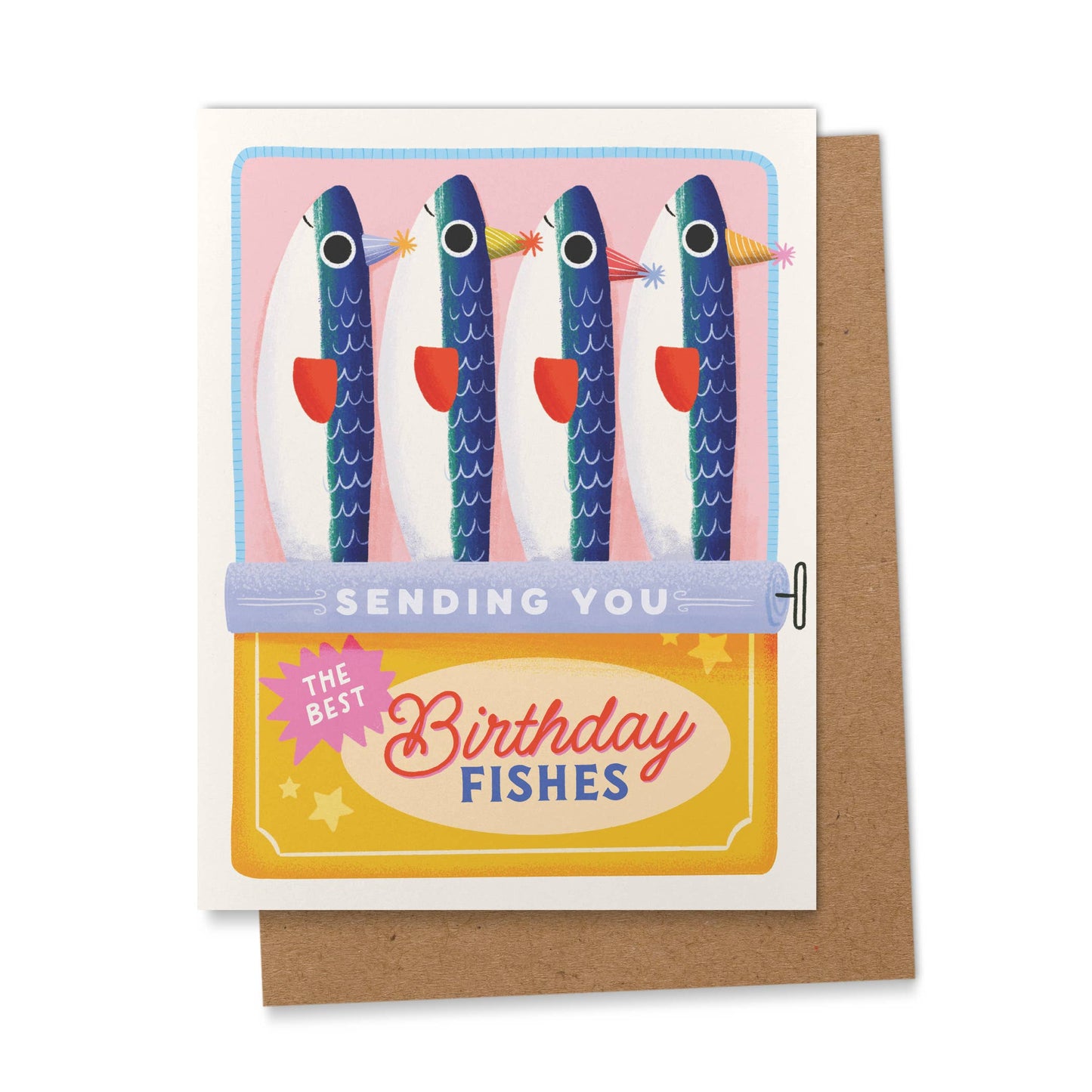 Sardine Tinned Fish Birthday | Greeting Card