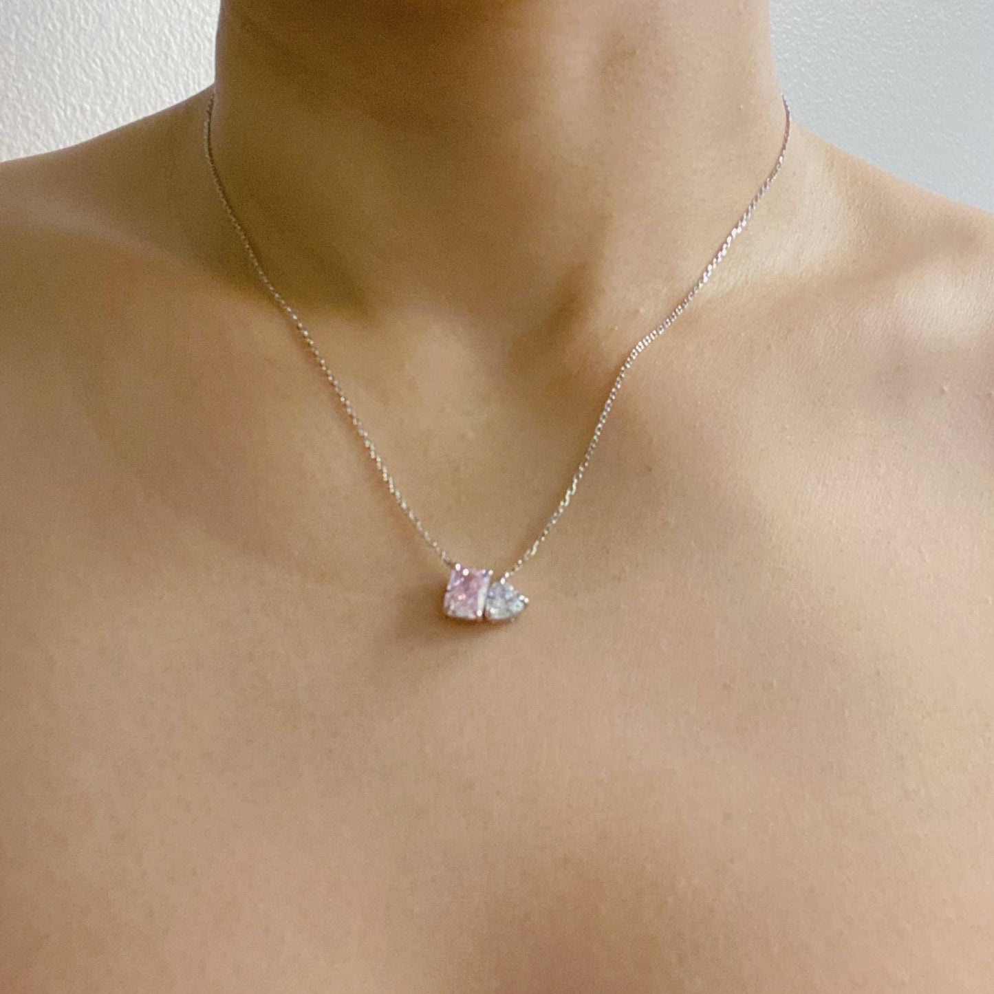 Princesa Double Stone Necklace