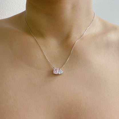 Princesa Double Stone Necklace