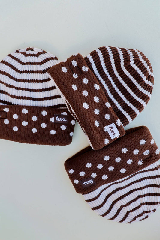 Pili Polka Dot Beanie | Reversible