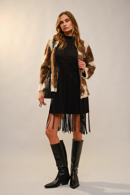 Buttercup Cow Print Jacket