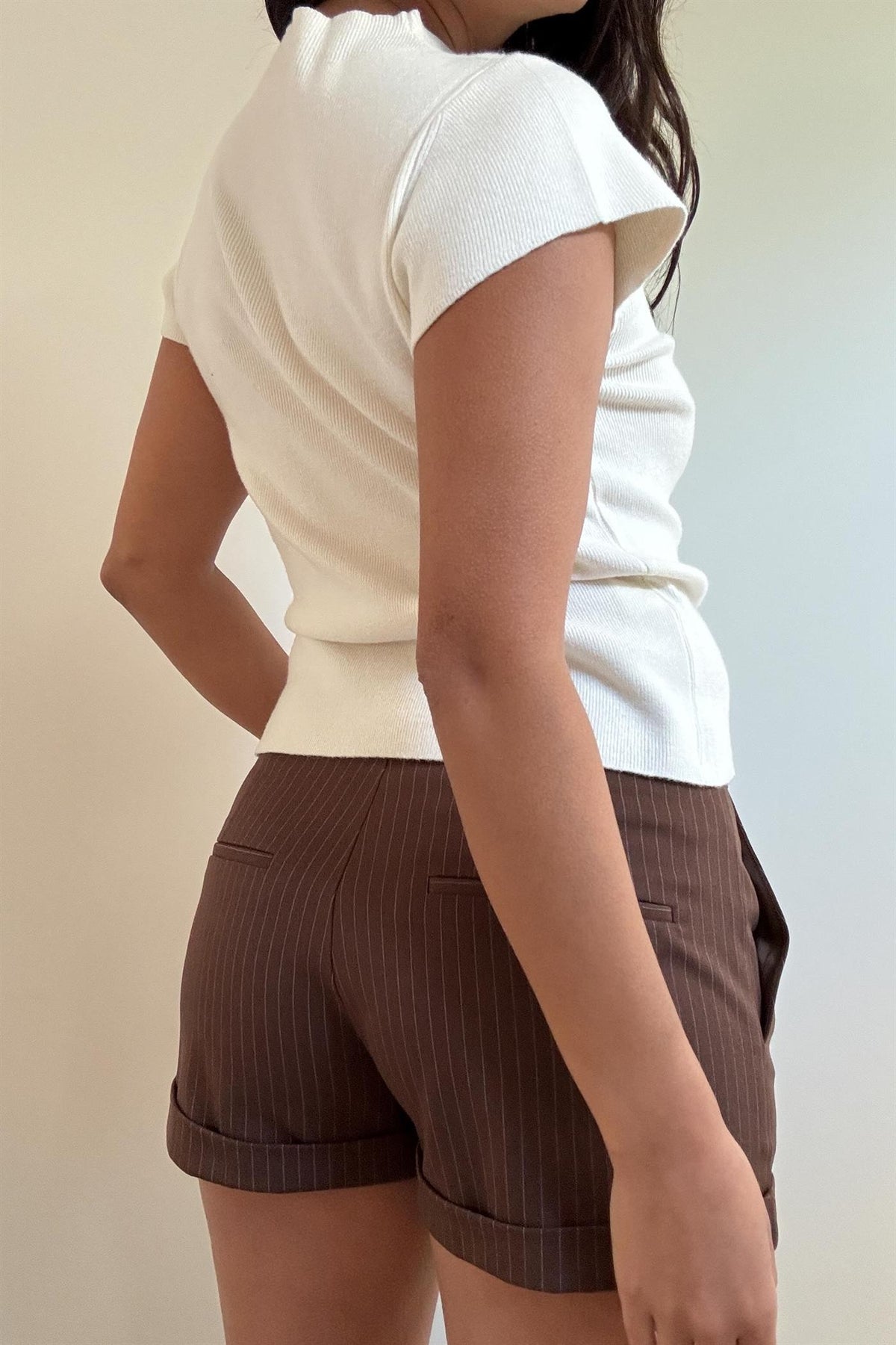Peter Pinstripe Shorts