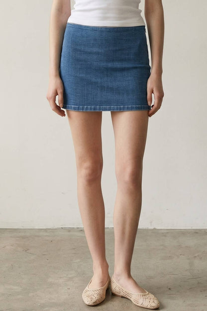Daniella Denim Mini Skirt