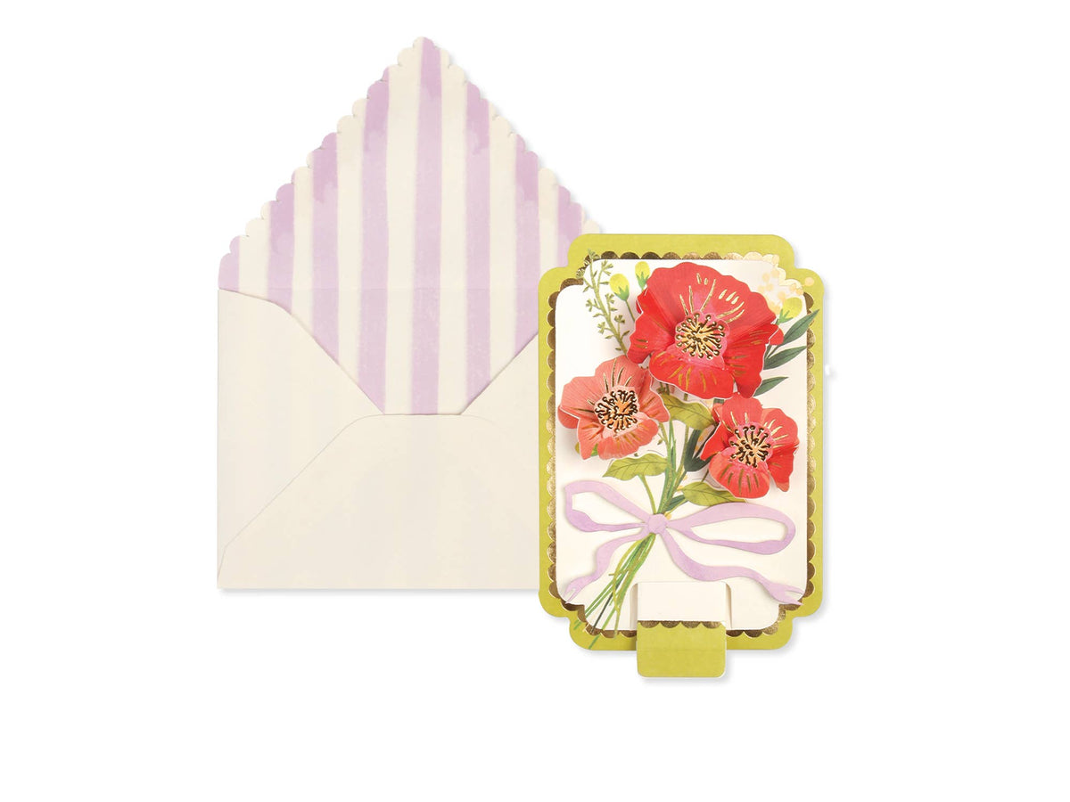 Framed Bouquet Card