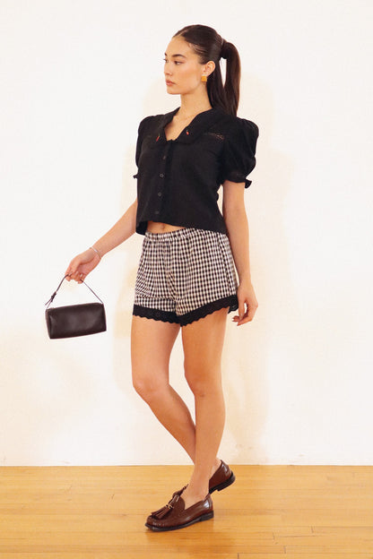 Ginny Gingham Shorts