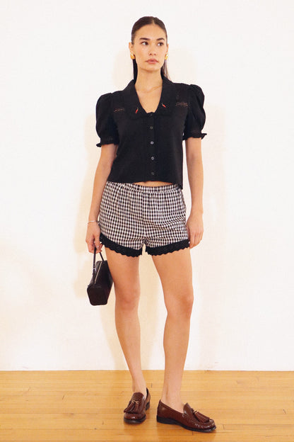 Ginny Gingham Shorts