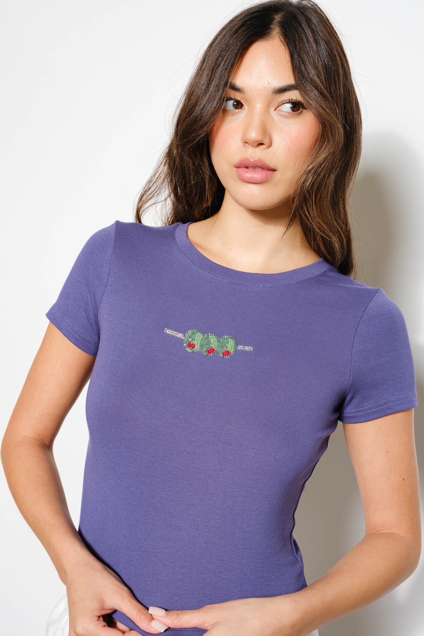 La Olivera Beaded Tee
