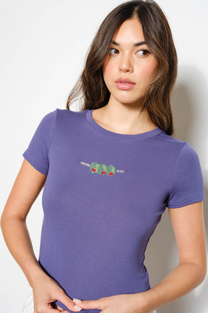 La Olivera Beaded Tee