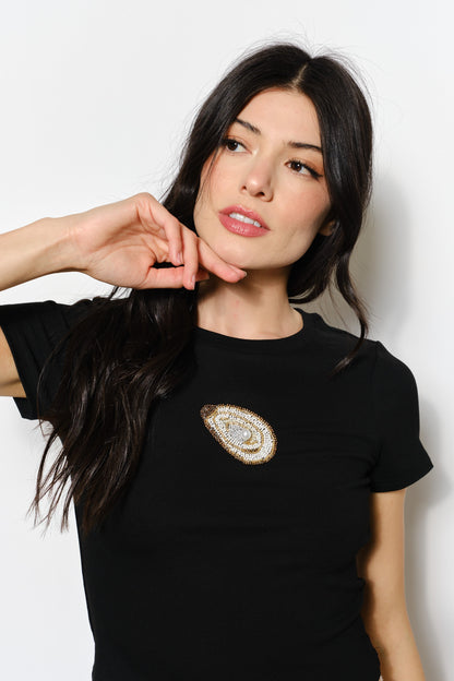 Ostrea Oyster Beaded Tee