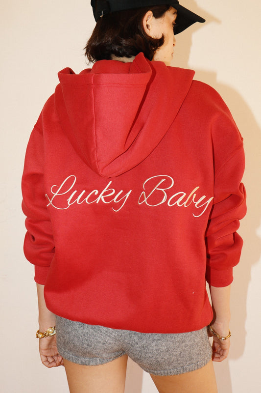 Lucky Baby Zip-Up Hoodie