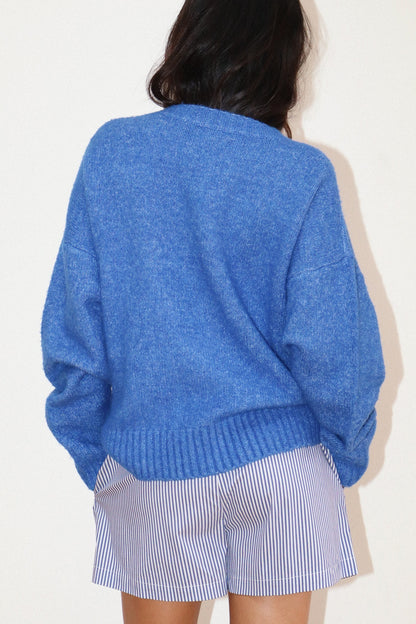 Feeling Berry Blue Sweater