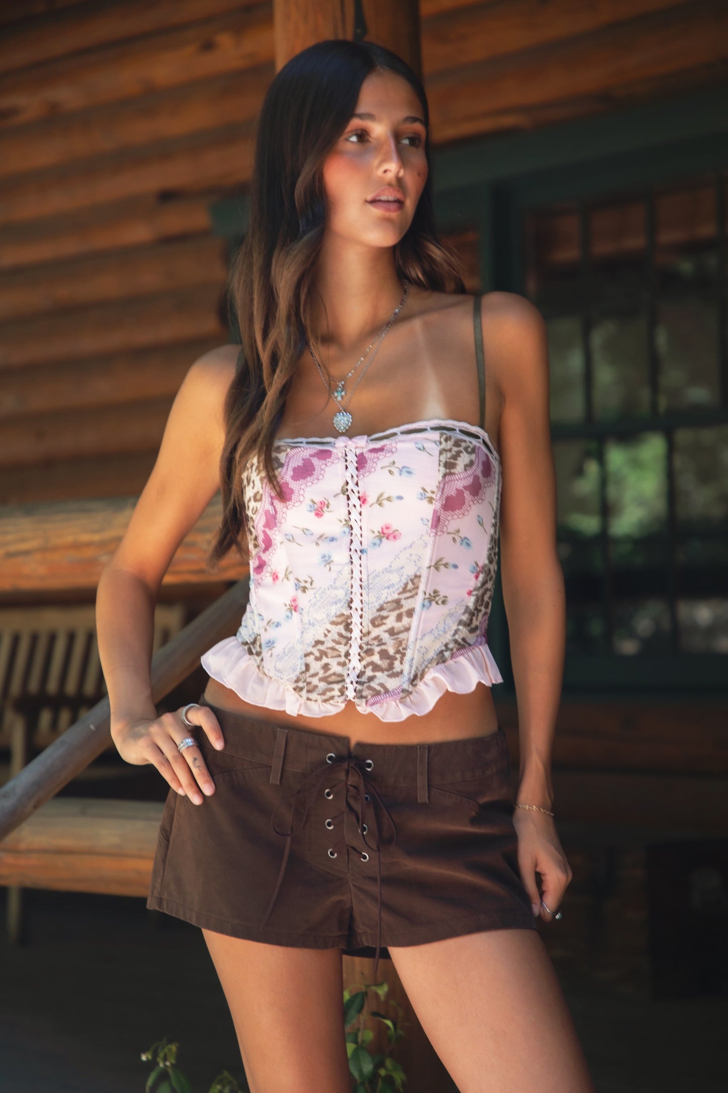 Amethyst Bustier Top
