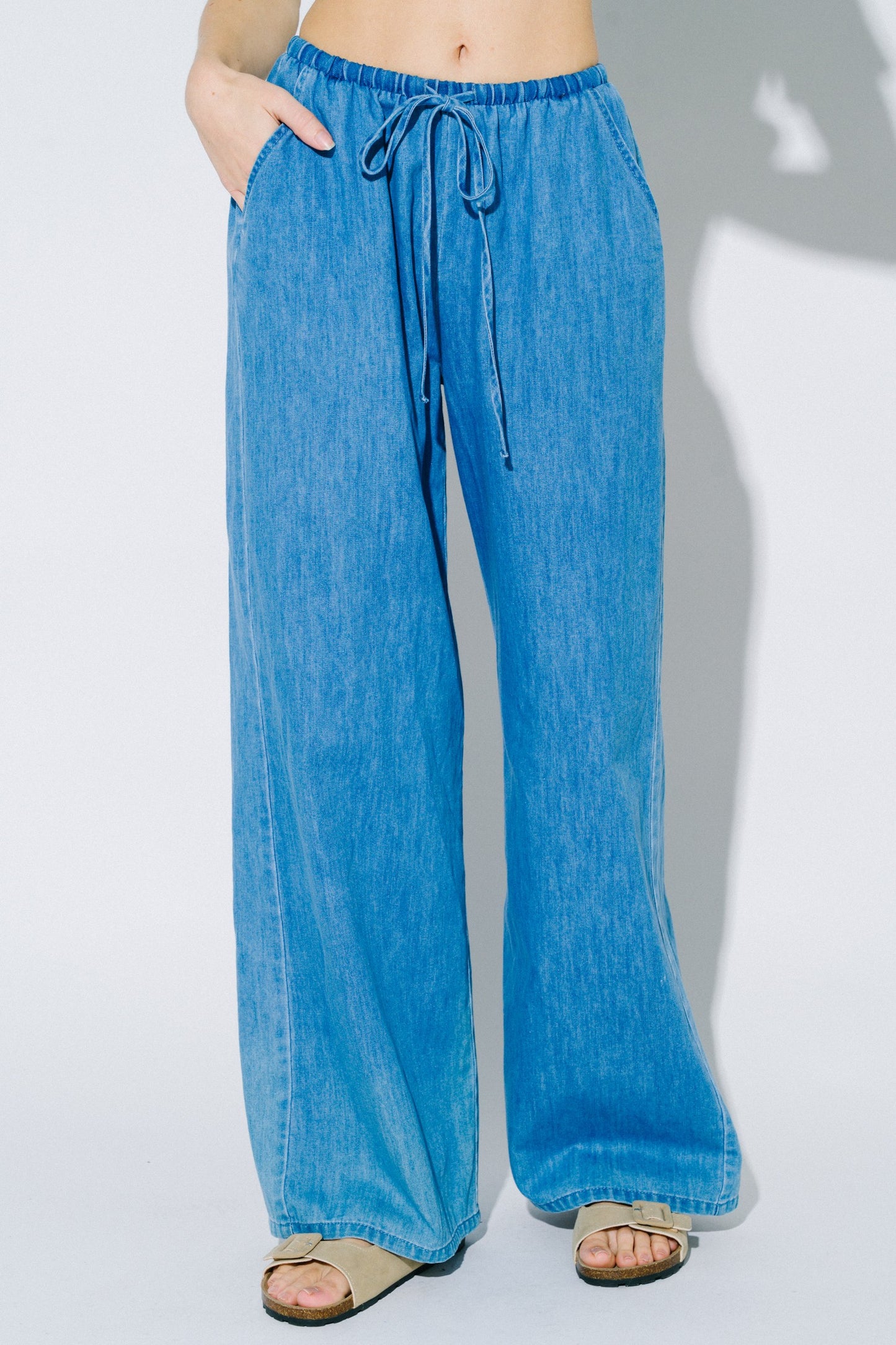 Carla Chambray Pants
