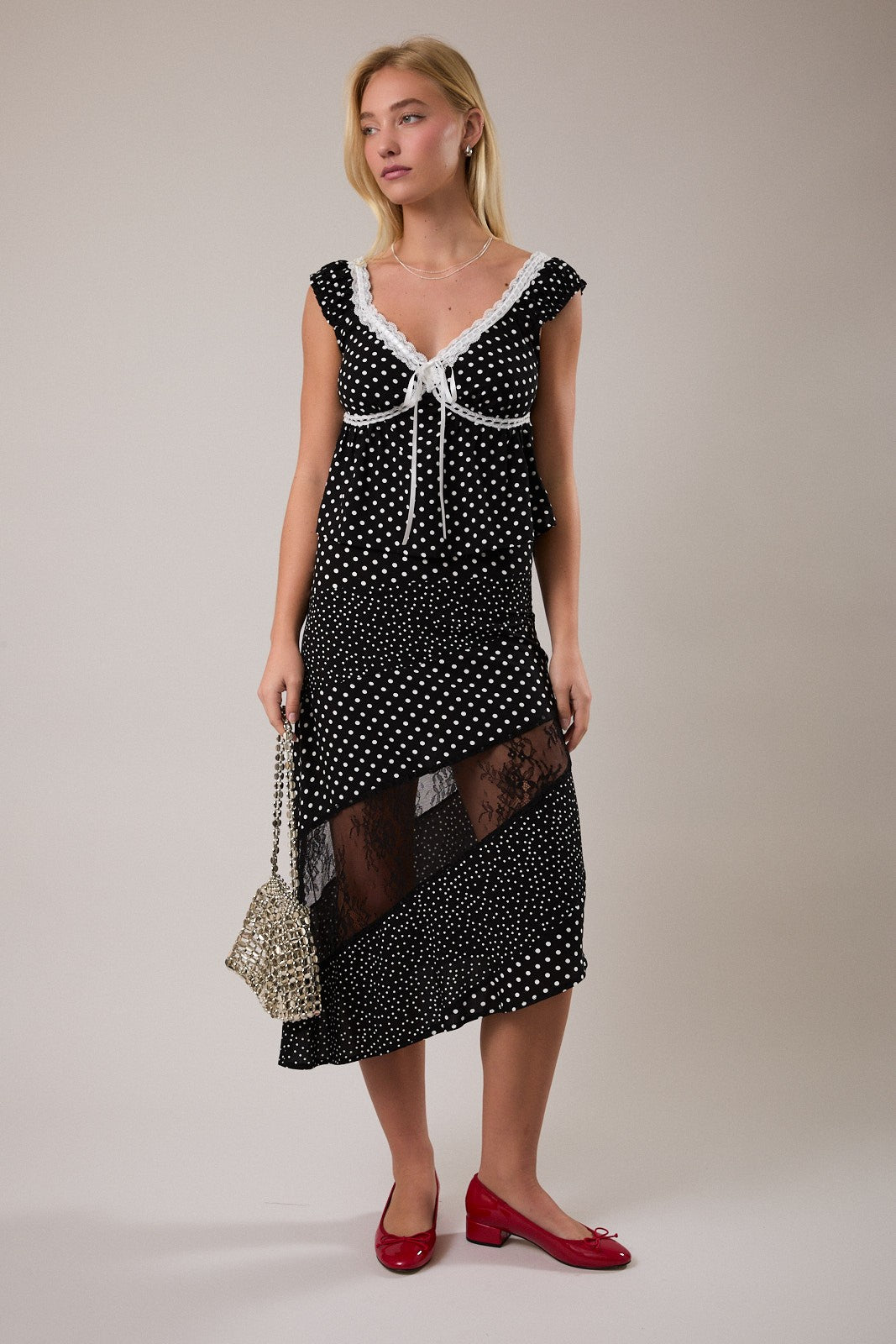 Pippa Polka Dot Skirt