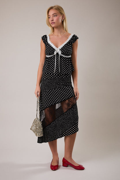 Pippa Polka Dot Skirt