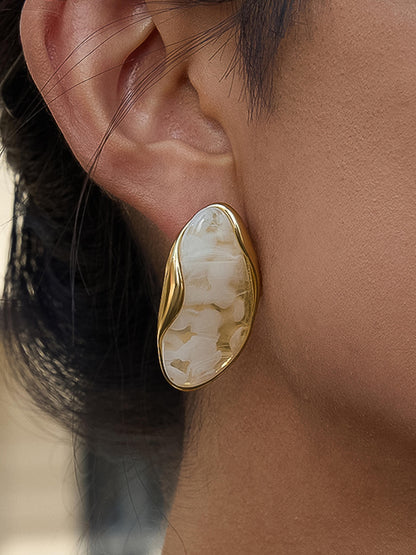 Rainforest Abstract Earrings