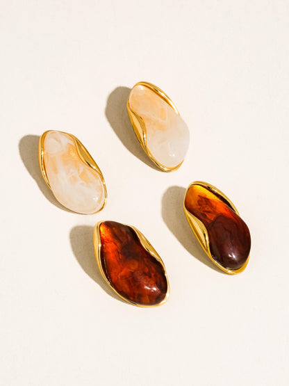 Rainforest Abstract Earrings