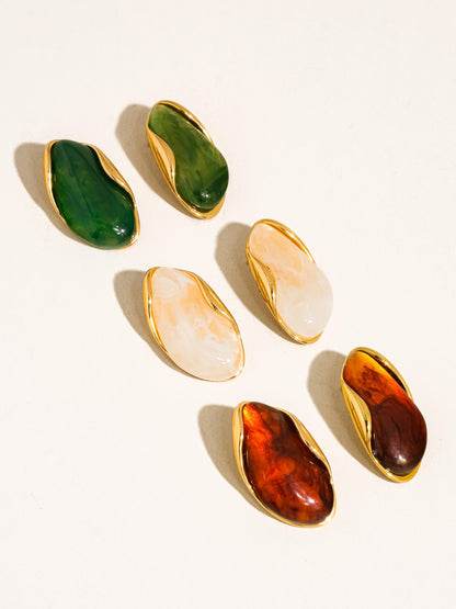 Rainforest Abstract Earrings