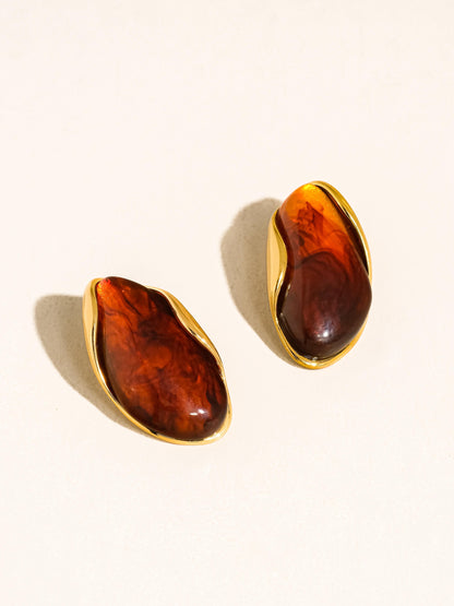 Rainforest Abstract Earrings