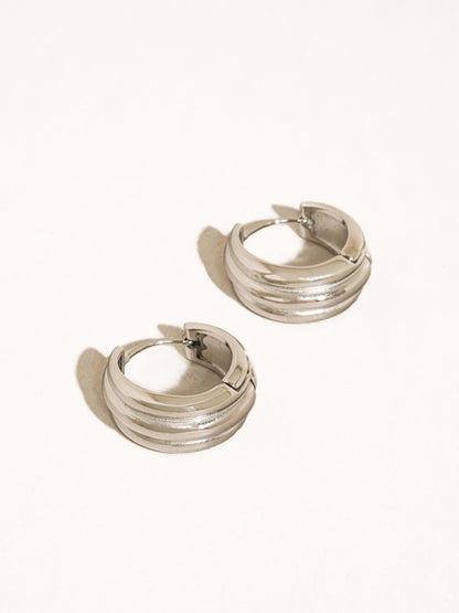 Flint Hoop Earrings