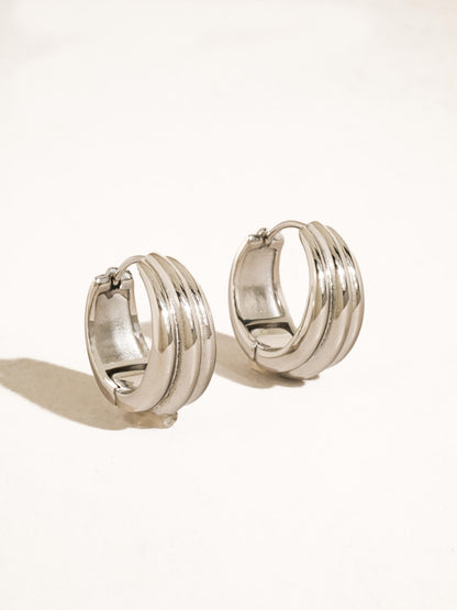 Flint Hoop Earrings