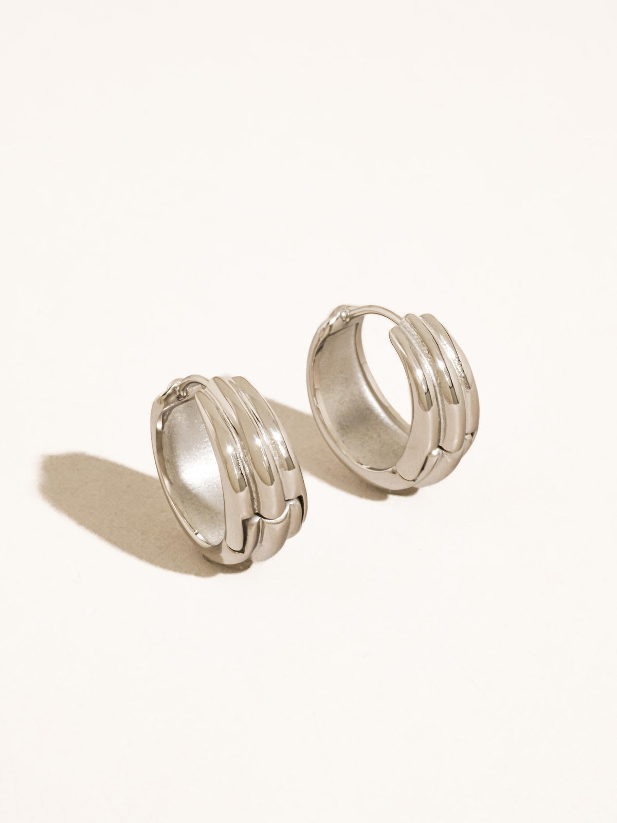 Flint Hoop Earrings