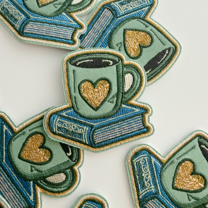 Mug with Book Patch