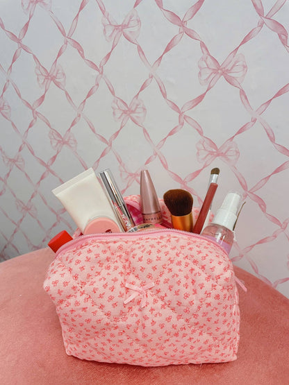 Flushed and Flirty Makeup Bag